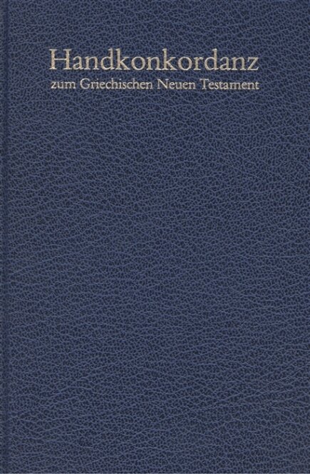 Handkonkordanz zum Griechischen Neuen Testament - фото №4