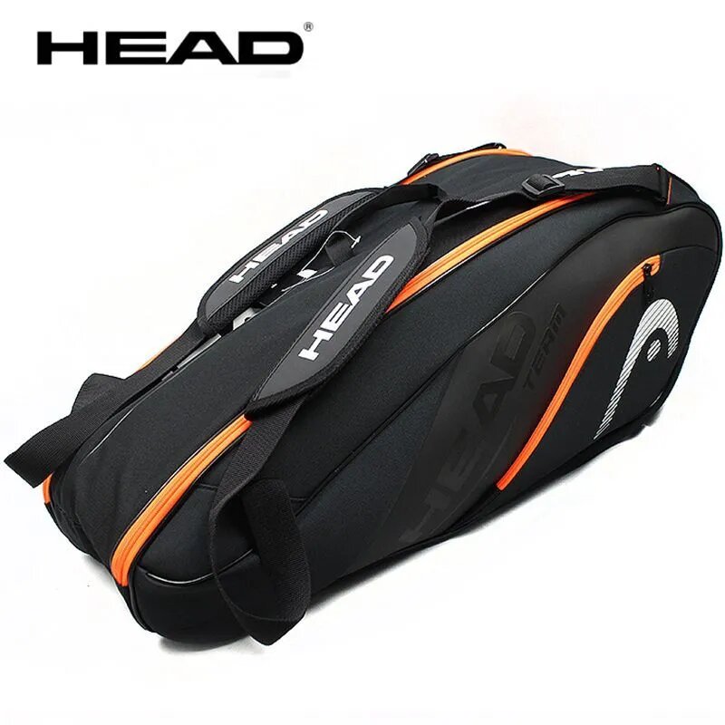 фото Теннисная сумка HEAD SPORTS LIGHT BAG GOLD 21330225-0149 (6 ракеток)