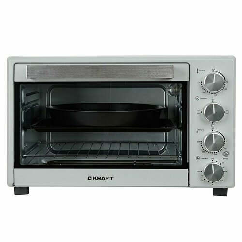 Мини-печь Kraft KFC-MO 381 HGR серый 38л 636300₽