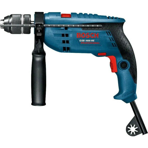 фото Дрель ударная Bosch GSB 1600 RE (0601228200)