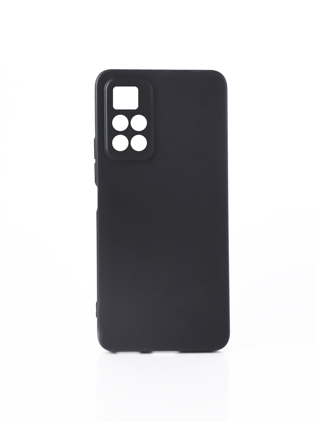 Чехол-крышка LuxCase для Xiaomi Redmi 10, термополиуретан, черный - фото №3
