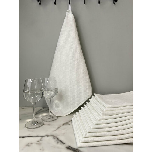 Полотенца кухонные Пухаты белый