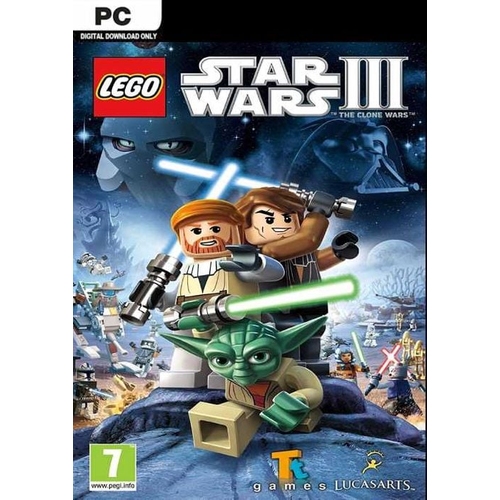 Игра LEGO Star Wars III: The Clone Wars, цифровой ключ для PC(ПК), Английский язык, Steam