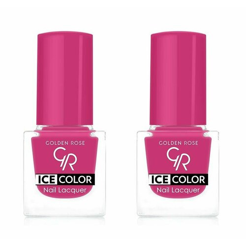 Golden Rose Лак для ногтей Ice Color Nail Lacquer, тон 233, 2 шт