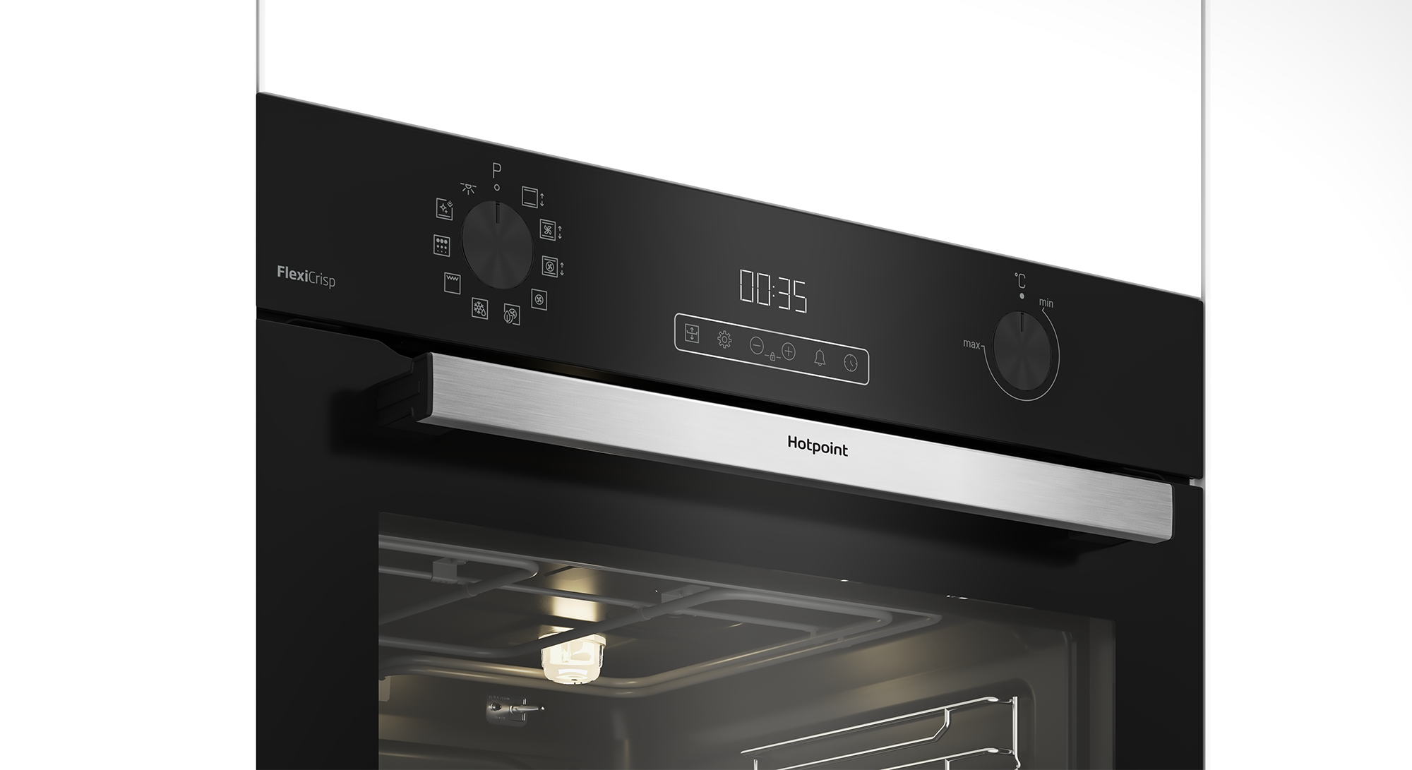 Встраиваемый электрический духовой шкаф Hotpoint FE8 1231 SMP BLG, черный - фотография № 4