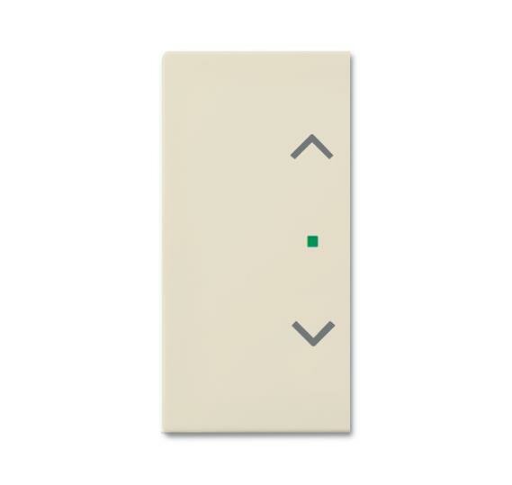 SRB-2-92 SRB-2-92 Клавиша двойная free@home жалюзи Basic 55 цвет слоновая кость