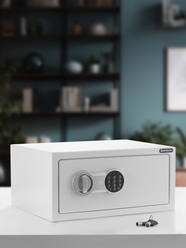 Сейф для денег SAFEBURG SB-200W WHITE сейф для документов, с электронным кодовым замком, 200×420×370 мм