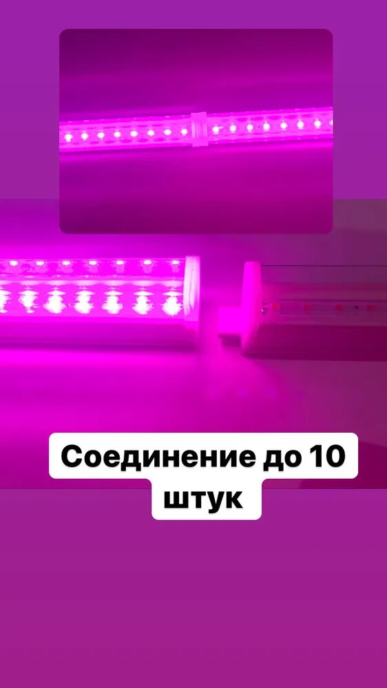 Фитолампа для растений DEMMAX10 Вт 57 см.