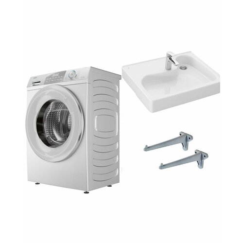 Haier HW60-BP10929B и раковина над стиральной машиной Клио 50 4785000₽