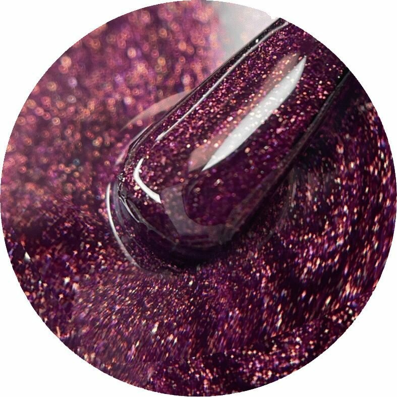 Каучуковый гель-лак IQ Beauty 167 Dark Princess, 10 мл