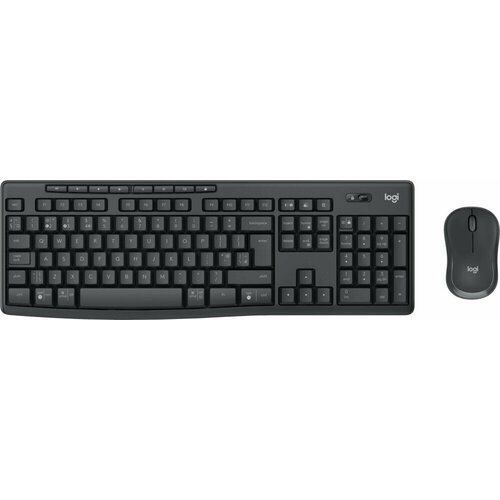 Комплект мыши и клавиатуры Logitech MK370 Combo черный (920-012077) комплект мыши и клавиатуры logitech mk235 grey 920 007948