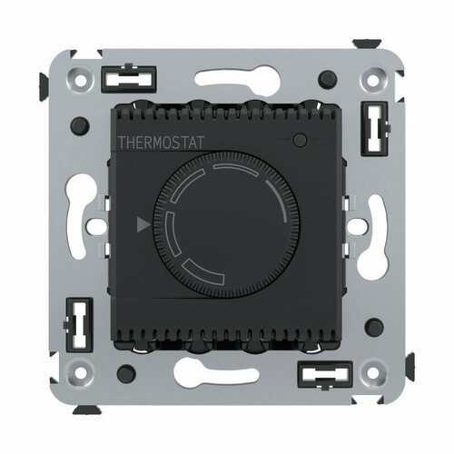 DKC Avanti Черный матовый Термостат для теплых полов 13031₽