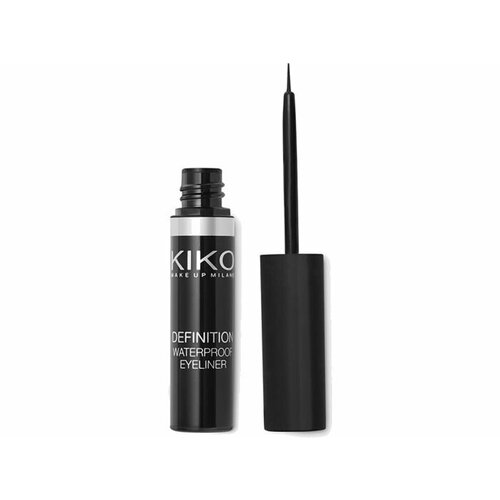 Жидкая водостойкая подводка для глаз KIKO MILANO DEFINITION WATERPROOF EYELINER