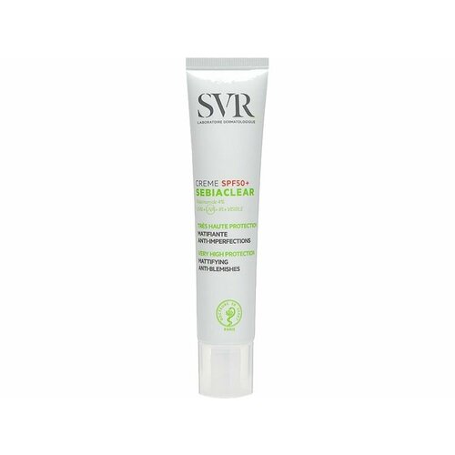 Матирующий крем для лица SPF50+ SVR SEBIACLEAR