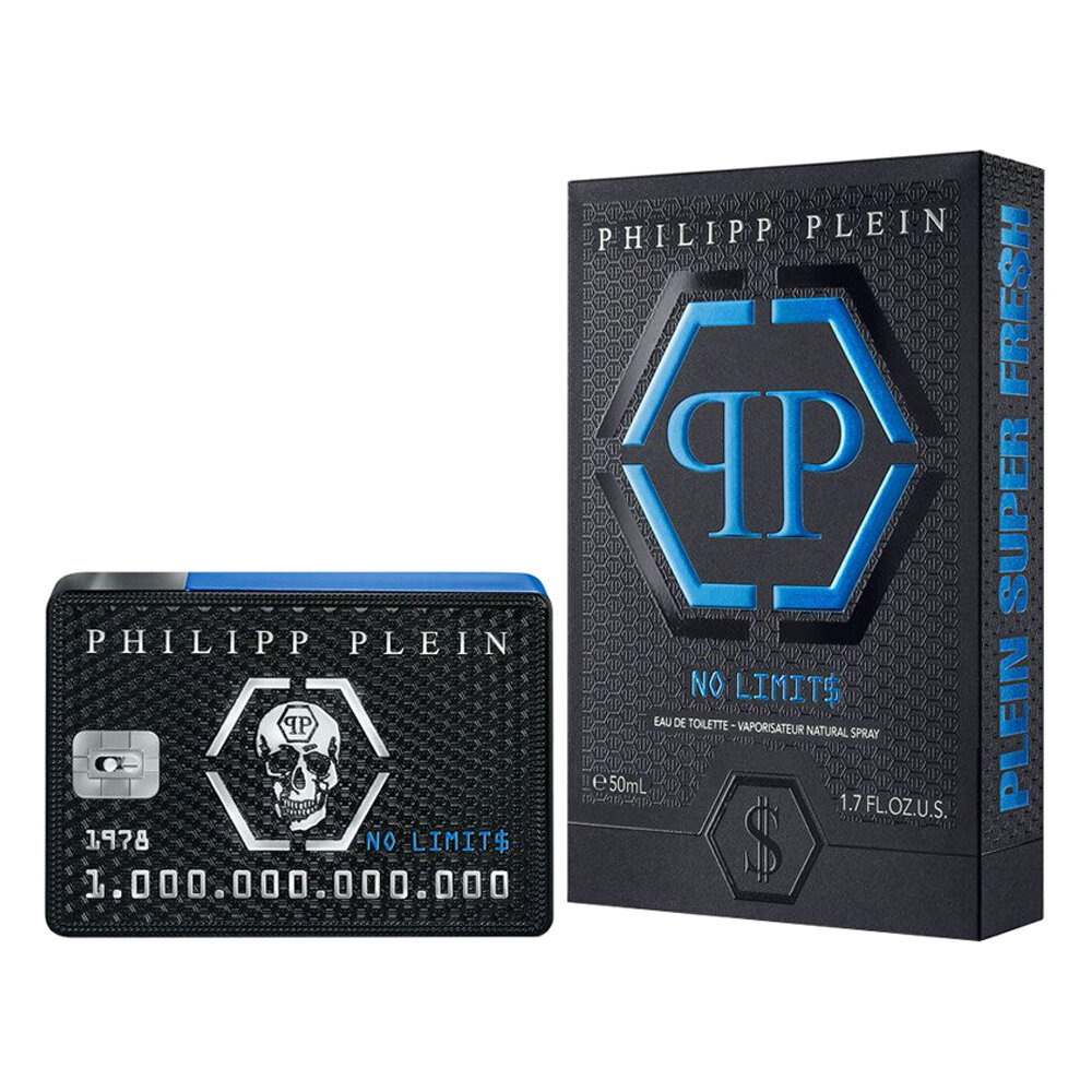Туалетная вода Philipp Plein No Limits Plein Super Fresh, аромат для мужчин, 50 мл (ref. 471)