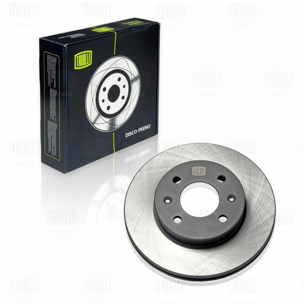 Диск тормозной передний TRIALLI DF084303