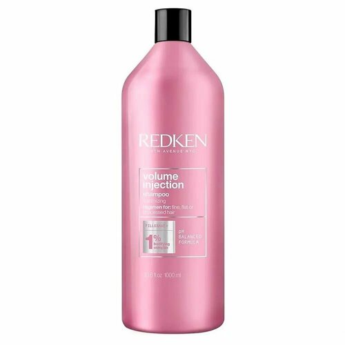 Redken - volume injection shampoo шампунь для объёма и плотности волос 1000 мл