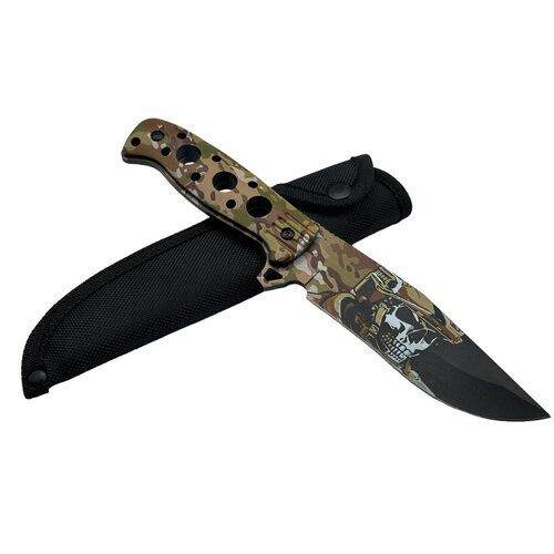 Камуфляжный нож К25 с фиксированным клинком (Мультикам) нож csar t liaison buck knives с фиксированным клинком