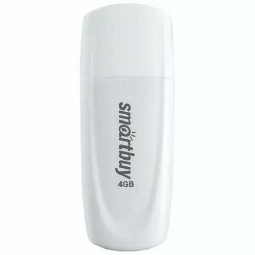 Smart buy Носитель информации Smartbuy USB Drive 4GB Scout White SB004GB2SCW