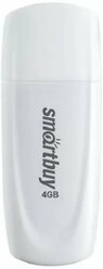 Smart buy Носитель информации Smartbuy USB Drive 4GB Scout White SB004GB2SCW