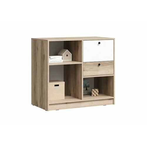 Тумба Нонтон Киви супермат белый дуб делано 934x50x838 см 6390₽