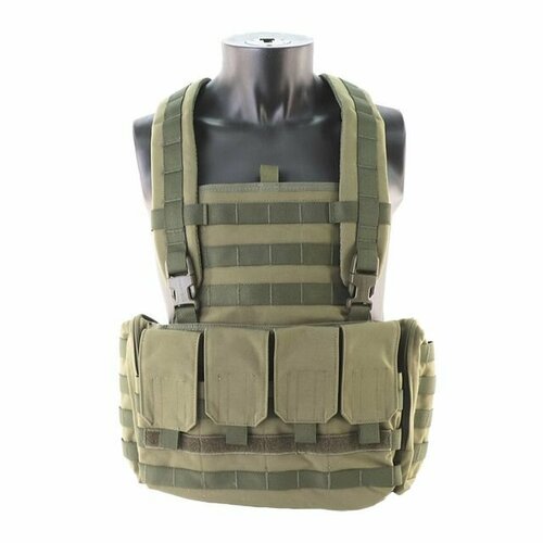 Нагрудная система Chest Rig MK3, Wartech (Олива) krydex tactical mk3 micro fight chassis for mk3 mk4 chest rig spiritus style front panel jpc lv119 plate carrier placard gear