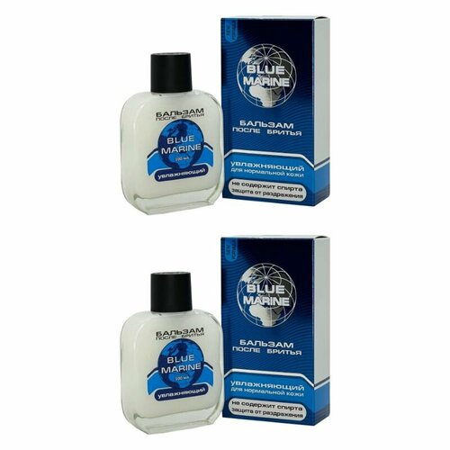 Blue Marine бальзам после бритья Увлажняющий 100мл 2шт 699₽