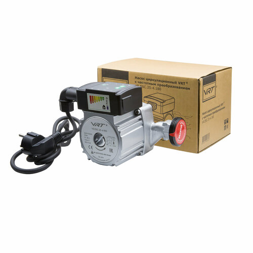 Насос циркуляционный VRT VR ESC25-4180 с частотным регулированием с гайками 9031₽
