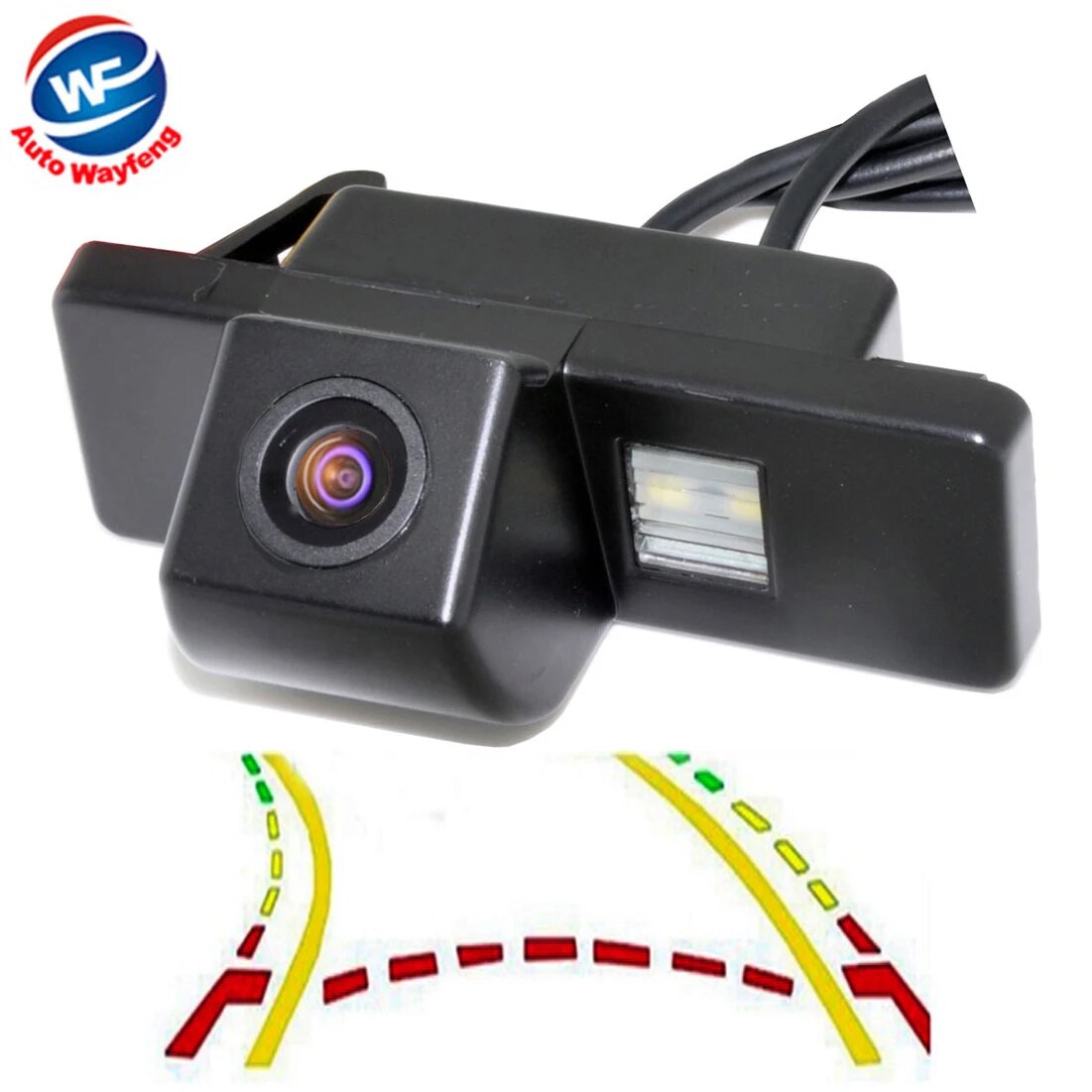 Картинки Камера заднего вида с интеллектуальной динамической траекторией движения, ПЗС, для NISSAN Juke QASHQAI/Geniss/Pathfinder/X-TRAIL Sunny, 12 В, Richan-xiaokeYiti