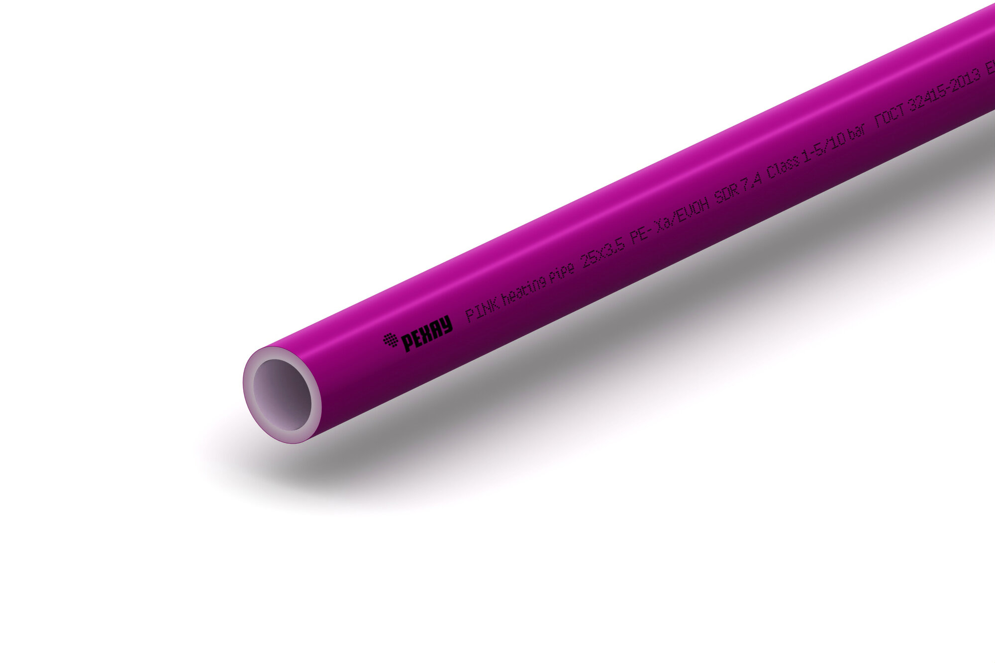 Труба Рехау Rautitan pink 25х35 отрезок \ 040м \