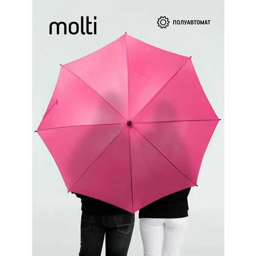 фото Зонт-трость molti, розовый