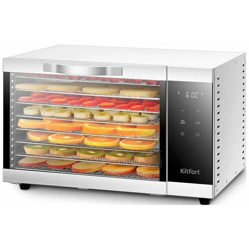 Сушилка для овощей и фруктов Kitfort с УФ-лампой КТ-1984 10990₽
