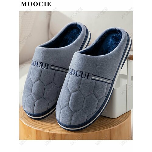 фото Тапочки moocie, размер 48-49eu, серый