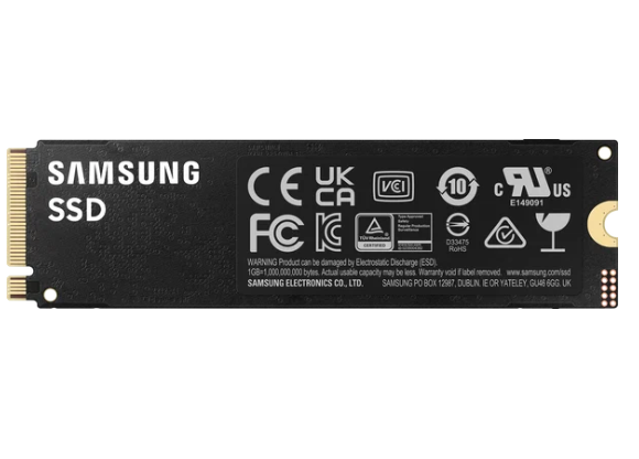 Накопитель SSD Samsung 1TB M.2 990 PRO PCIe Gen 4.0 x4, NVMe (MZ-V9P1T0BW) — фото 1