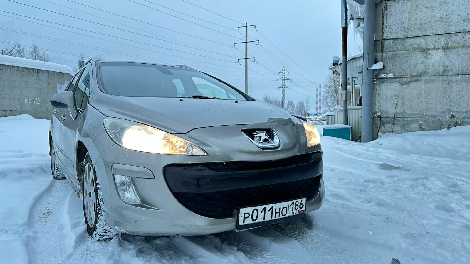 Утеплитель радиатора и бампера для Peugeot 308 (2007-2011) I