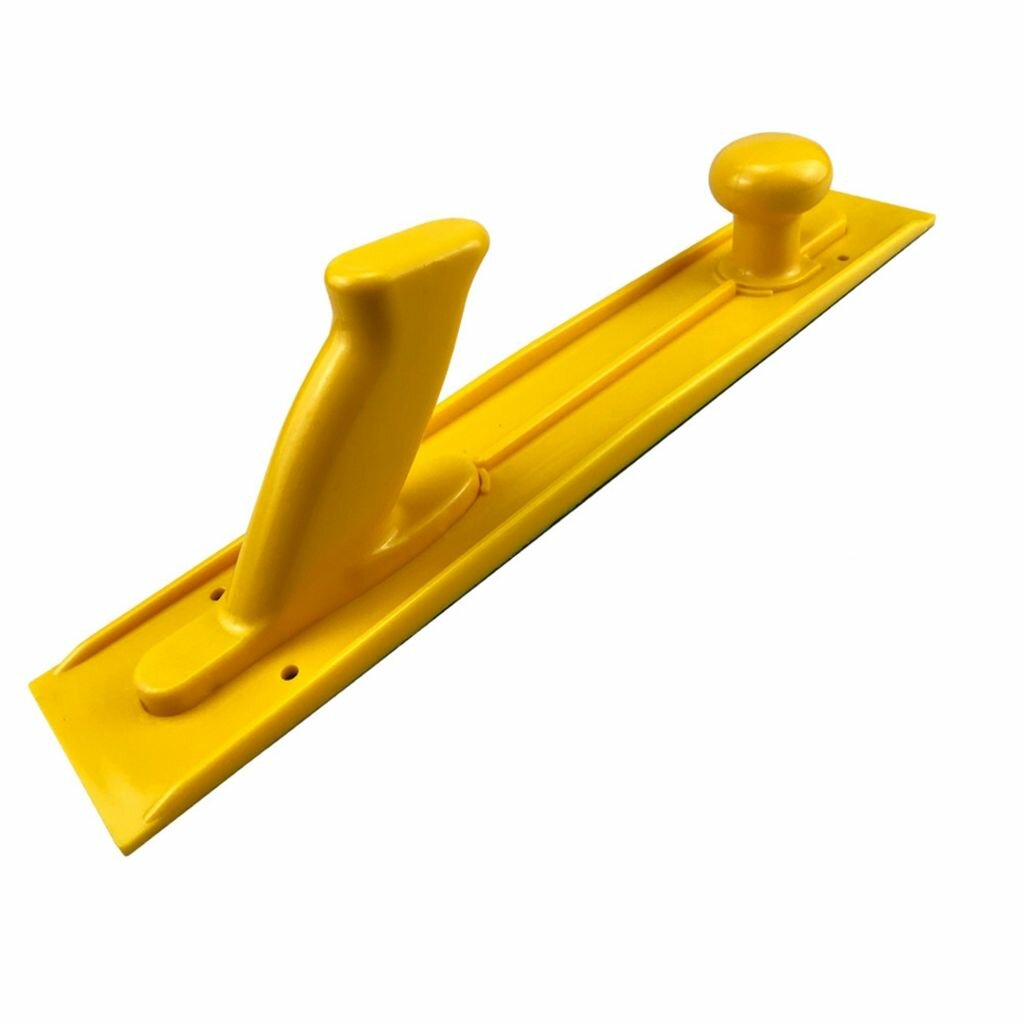 (1) Безопасная деревообрабатывающая пила с толкающей ручкой и толкателем - желтый B