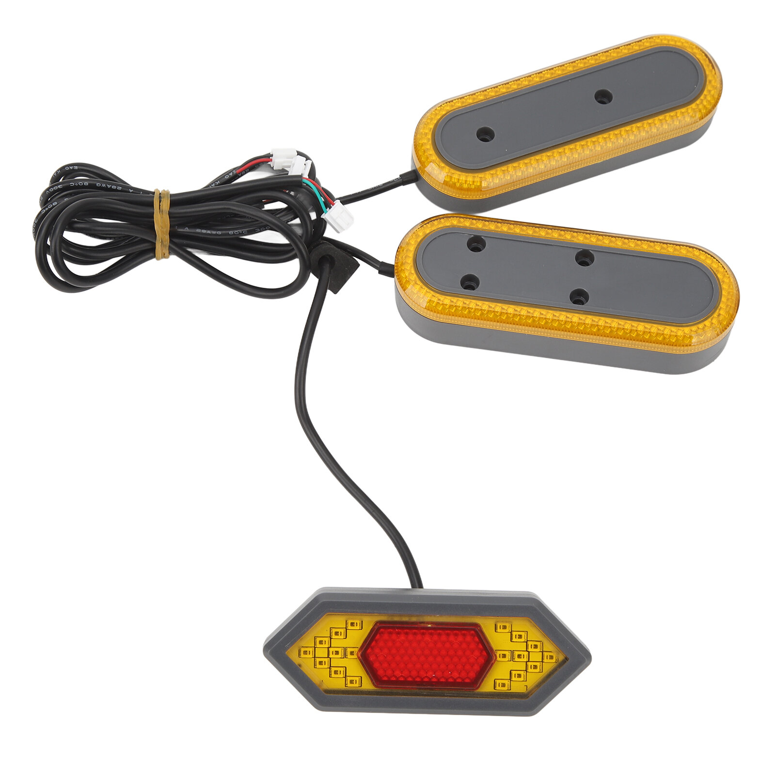 Картинки Электрический скутер с указателем поворота, скутер, велосипедный указатель поворота, светодиодный задний фонарь, совместимый с электрическим скутером XIAOMI M365 Pro Pro2