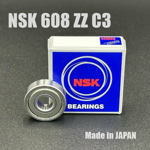 Подшипник NSK 608ZZ1MC3E 608 ZZ 80018 8227 Made in Japan 360₽