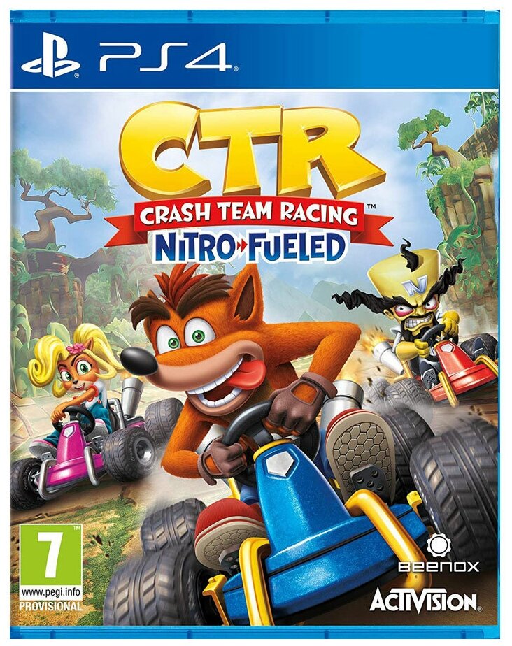 Игра для PS4: Crash Team Racing Nitro-Fueled /PS4 (Английская версия) — фото 1