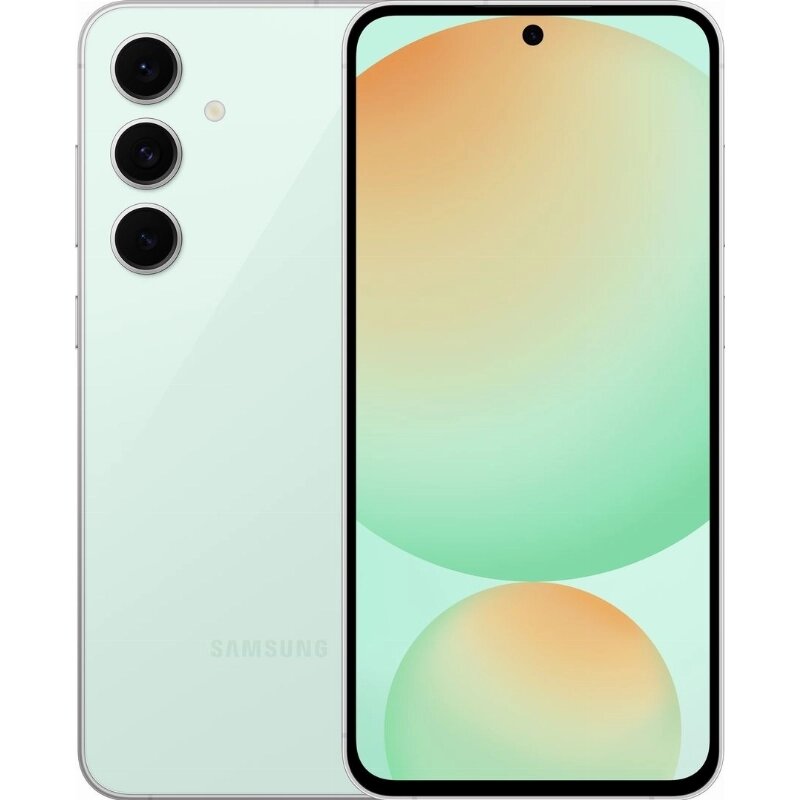 Смартфон Samsung Galaxy S24 FE, 8.256 ГБ, Dual nano SIM+eSIM , Mint, мятный