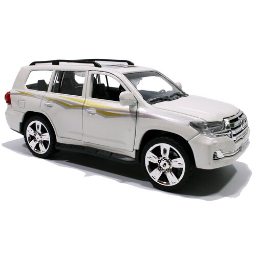 Металлическая машинка модель top- toys Тойота Toyota Land Cruiser 200 1:24 17 см