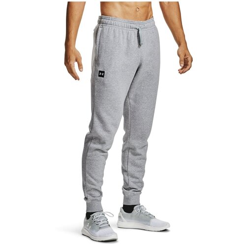 фото Брюки under armour rival fleece jogger серый lg 1357128-011