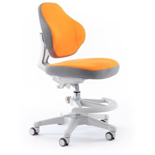 Растущее детское кресло для дома ErgoKids (Y-405) KBL для обычных и растущих парт + подставка для ног