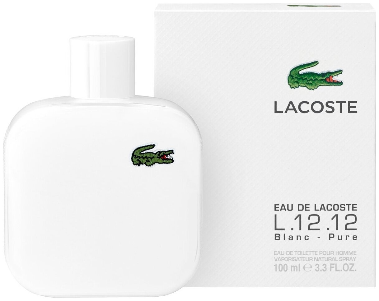eau de lacoste l 12.12 blanc pure