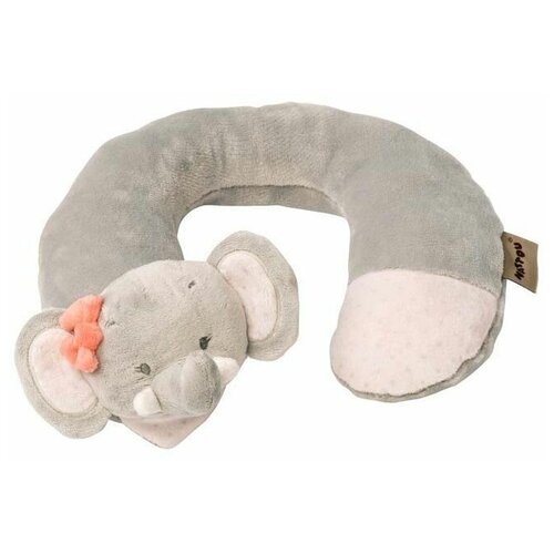 фото Подушка-подголовник nattou neck pillow adele&valentine слоник 424387