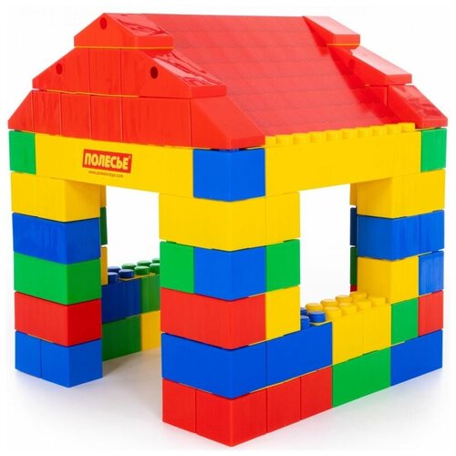 Полесье Детские блоки для строительства дома 134 элемента