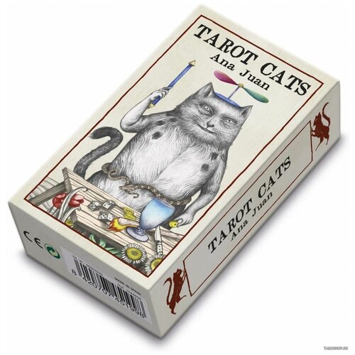 Карты Таро Кошек от Аны Хуан / Tarot Cats by Ana Juan - Fournier карты таро fournier tarot cats by ana juan