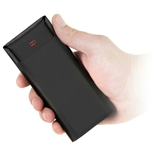 Пауэр банк для телефона Mivo емкостью 30000 мАч (пауэр банк для телефона) - USBx3, Micro USB, Type-C, LED дисплей в подарочной упаковке
