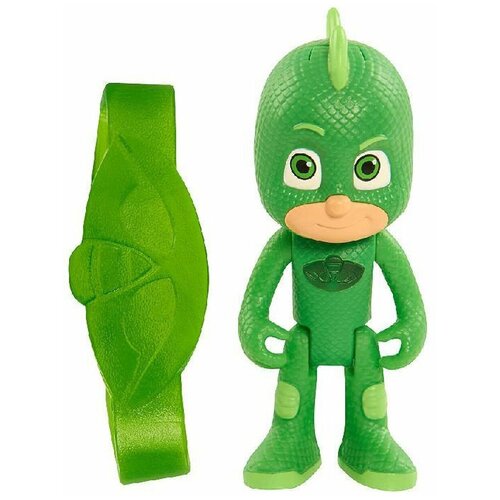 Игровой набор PJ masks фигурка со светом и браслетом Гекко