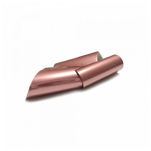 ruNail, Дизайн для ногтей: фольга (цвет: розовое золото), 4*100 см